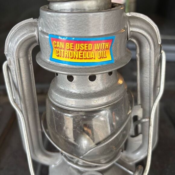 7 1/2” Metal Silver Lantern - Picture 2 of 8